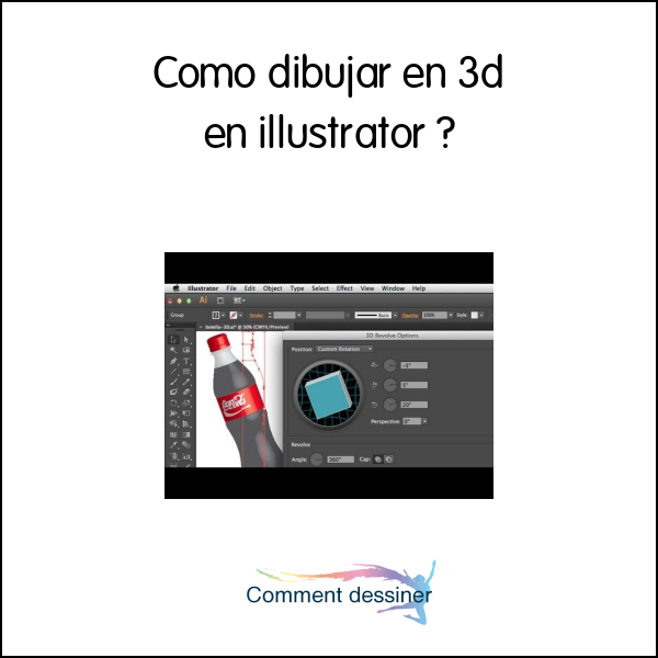 Como dibujar en 3d en illustrator